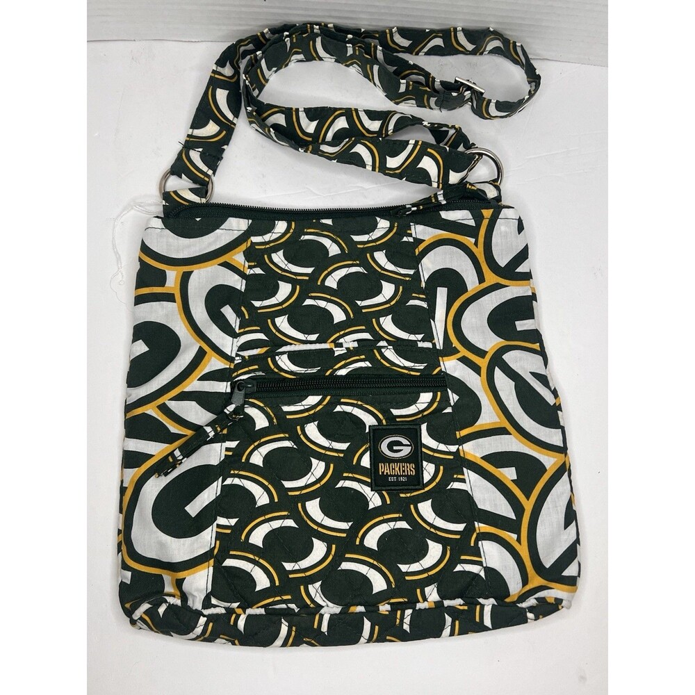 Green Bay Packers FOCO Forever Collectibles Quilted Crossbody Purse NWOT NFL